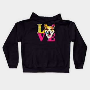 Shiba Inu Dog Lover Kids Hoodie